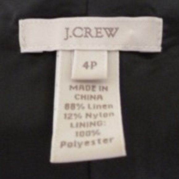 J Crew 4P Slate Gray Dress with Bell Sleeves - Picture 3 of 3